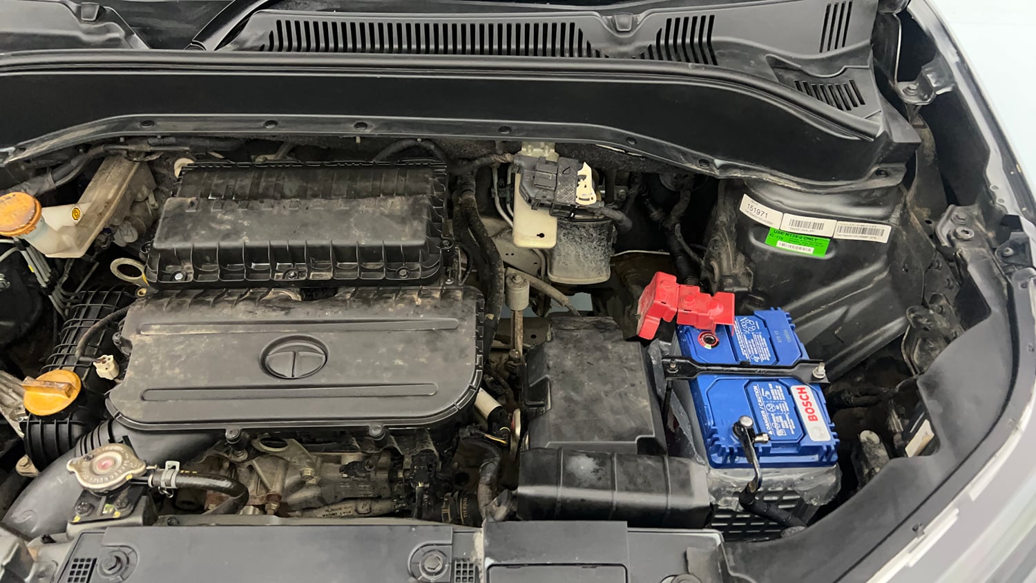 Used 2022 Tata Punch Pure MT Petrol Manual engine ENGINE LEFT SIDE VIEW