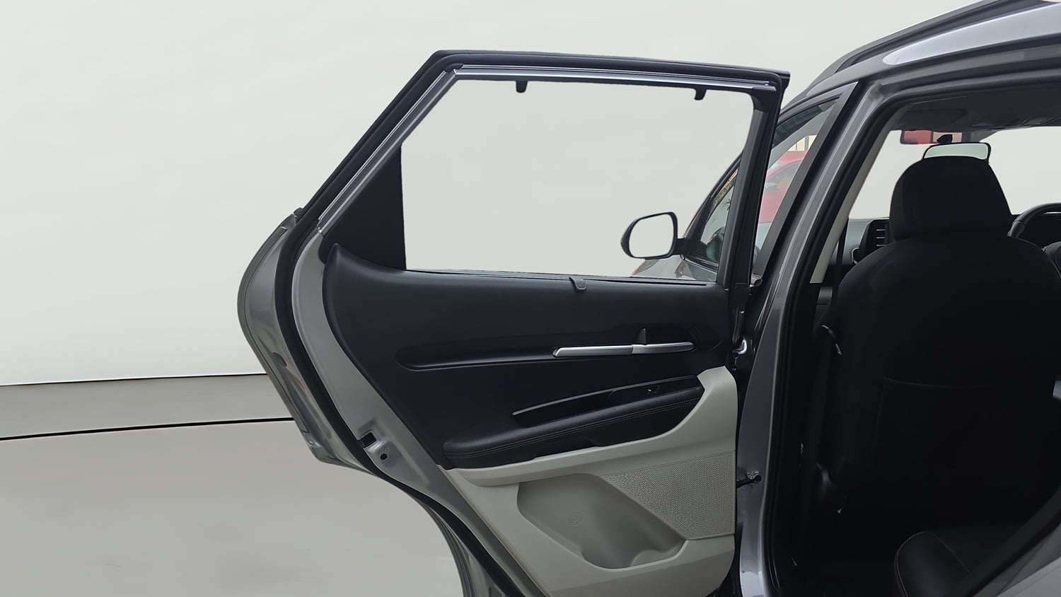 Used 2022 Kia Sonet HTX 1.5 Diesel Manual interior LEFT REAR DOOR OPEN VIEW