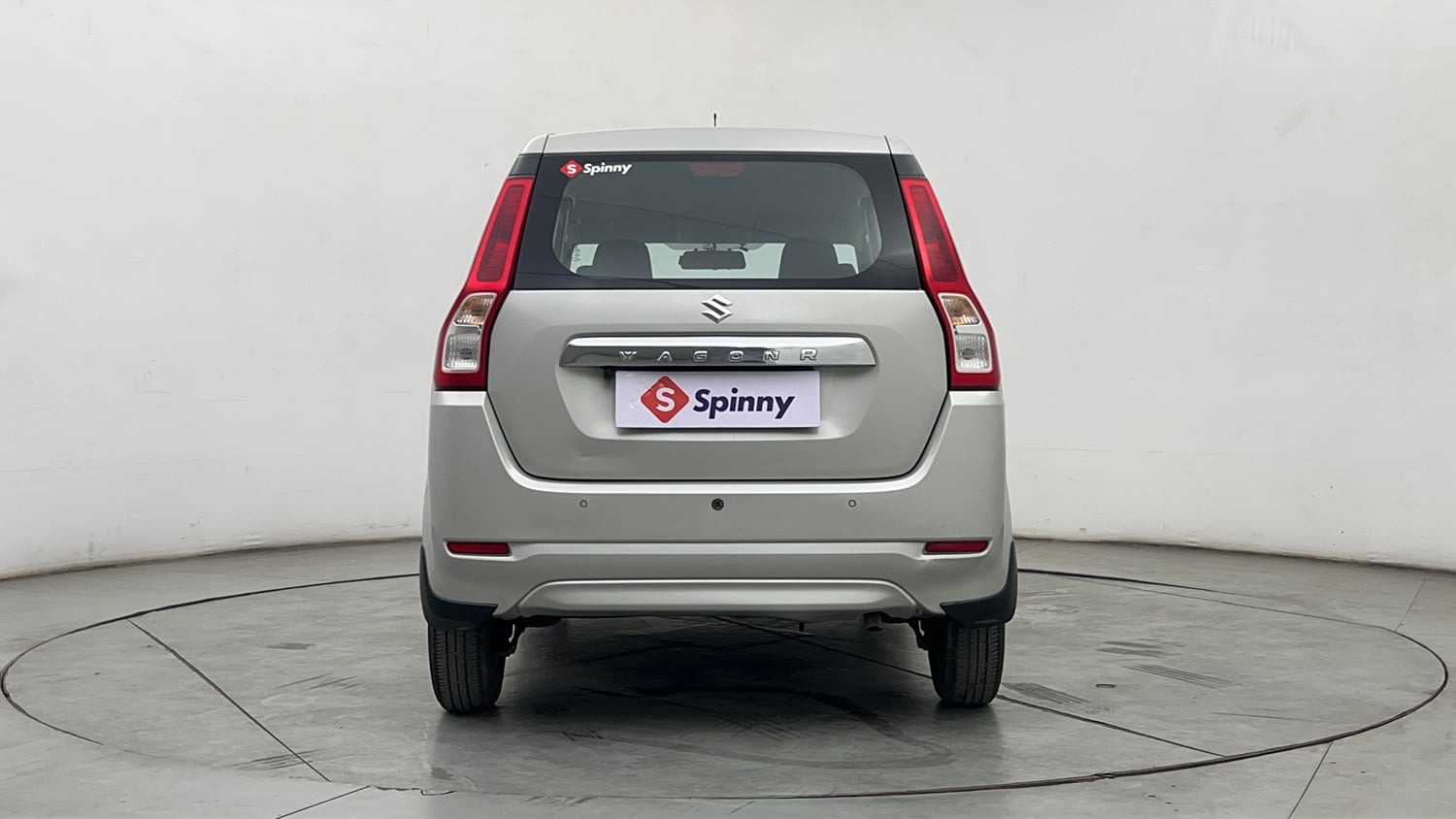 Used 2021 Maruti Suzuki Wagon R VXi (O) 1.2 AMT Petrol Automatic exterior BACK VIEW