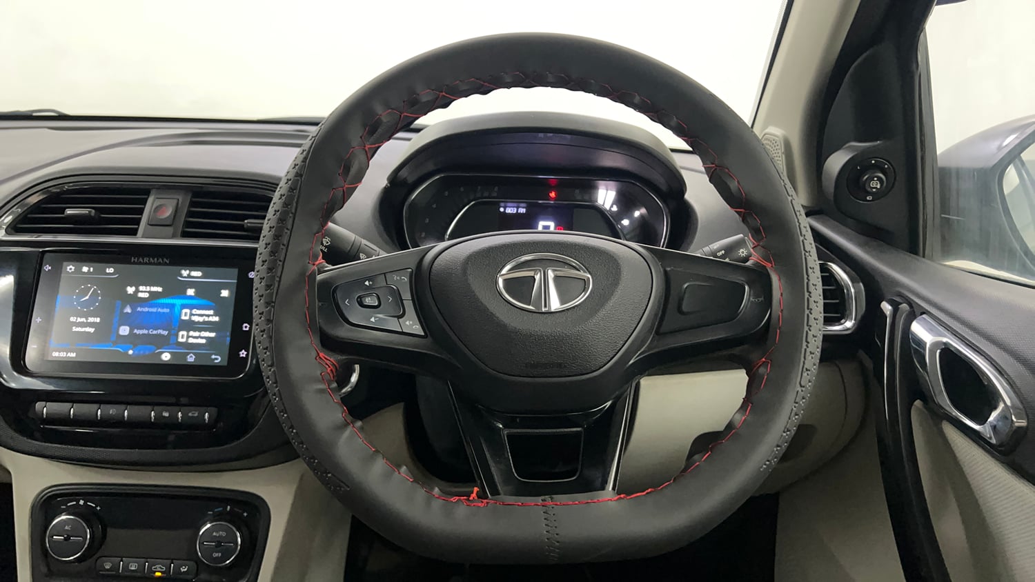 Used 2022 Tata Tigor XZ Plus Petrol Manual interior STEERING VIEW