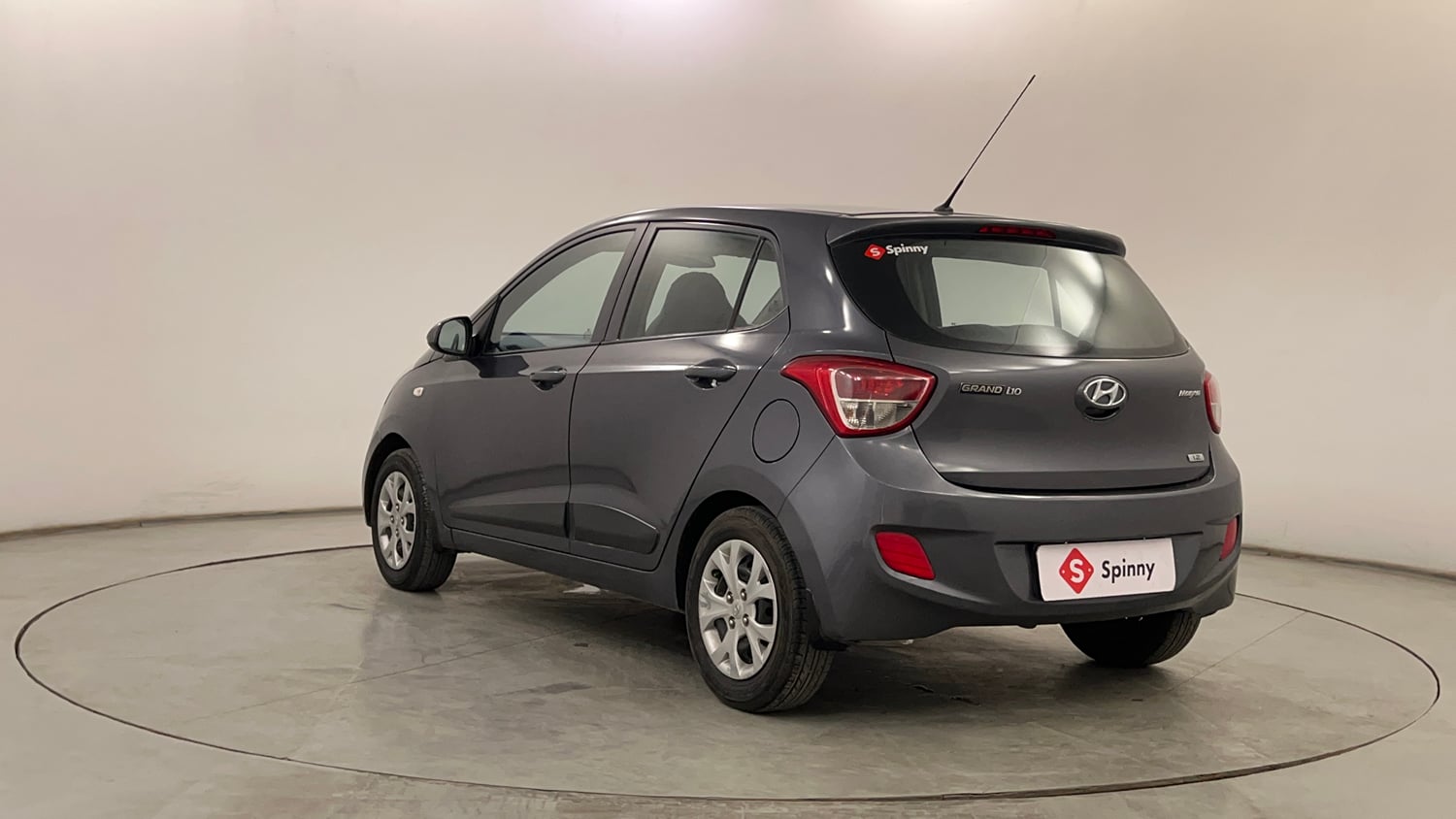 Used 2016 Hyundai Grand i10 Magna 1.2 Kappa VTVT CNG (outside fitted) Cng Manual exterior LEFT REAR CORNER VIEW