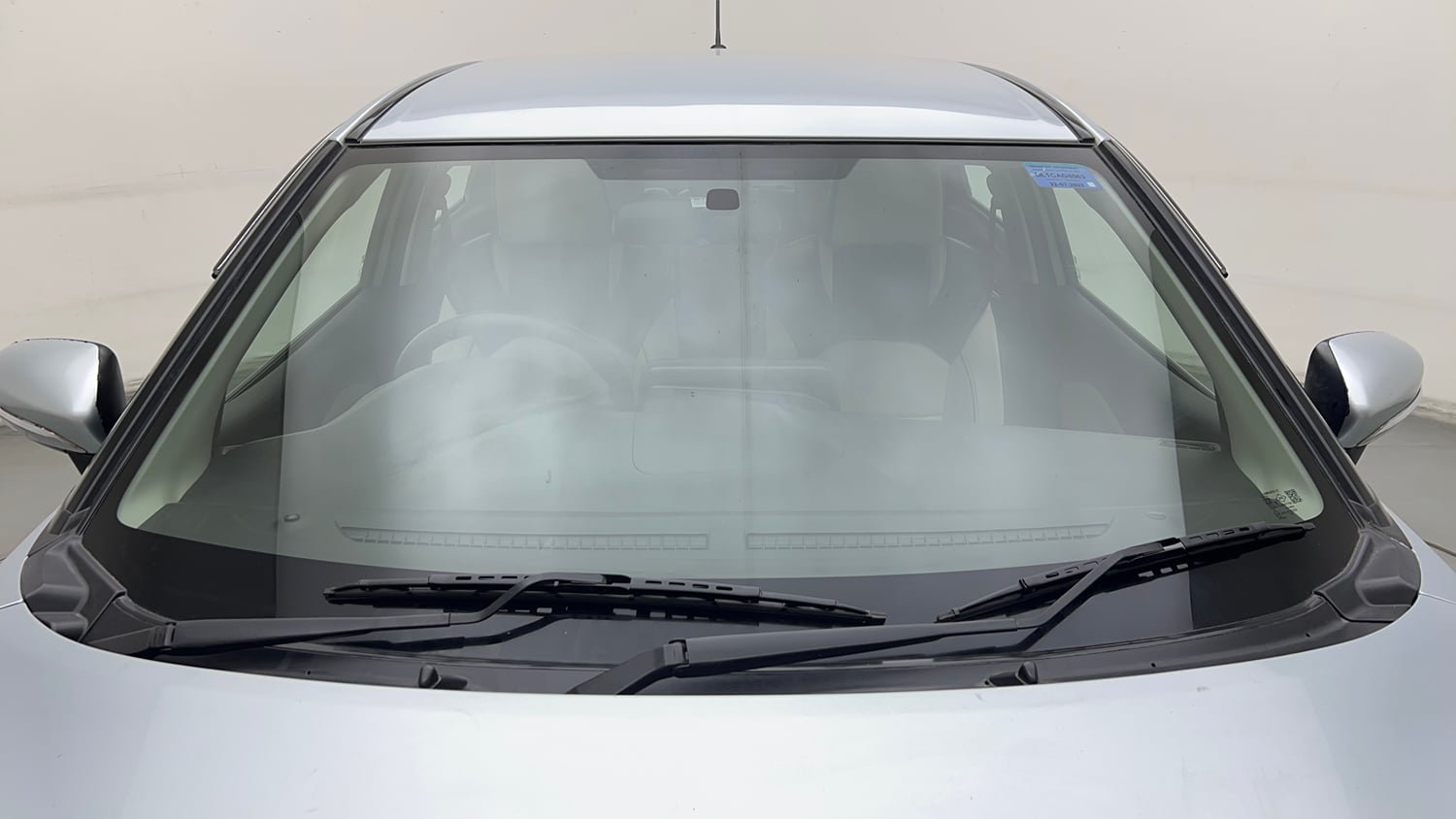 Used 2023 Toyota Glanza G AMT Petrol Automatic exterior FRONT WINDSHIELD VIEW