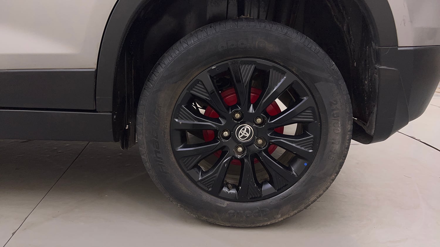 Used 2021 Toyota Urban Cruiser High Grade MT Petrol Manual tyres LEFT REAR TYRE RIM VIEW