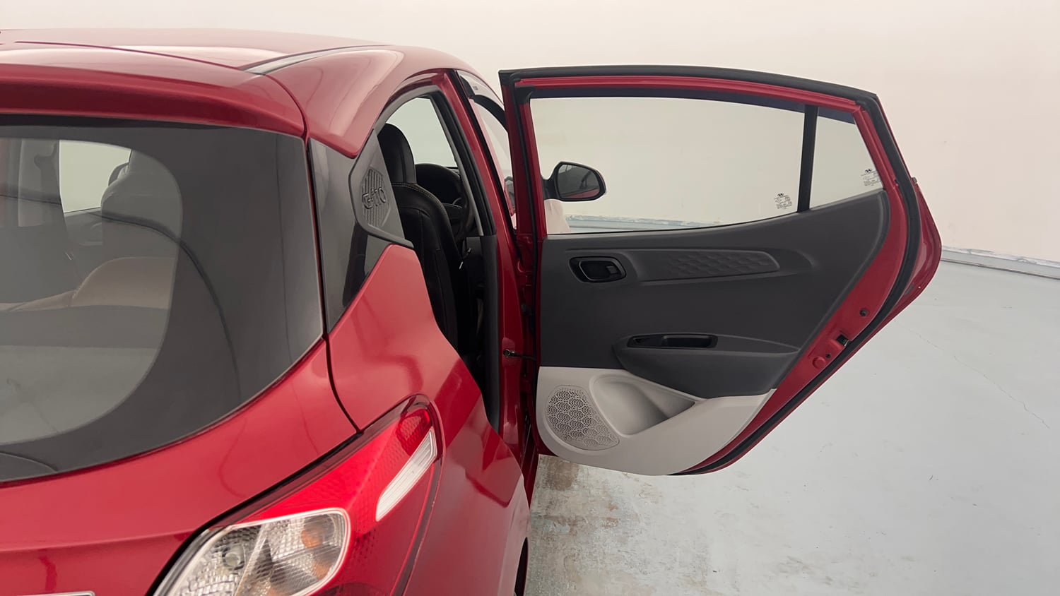 Used 2021 Hyundai Grand i10 Nios Magna Corporate Edition 1.2 Kappa VTVT Petrol Manual interior RIGHT REAR DOOR OPEN VIEW
