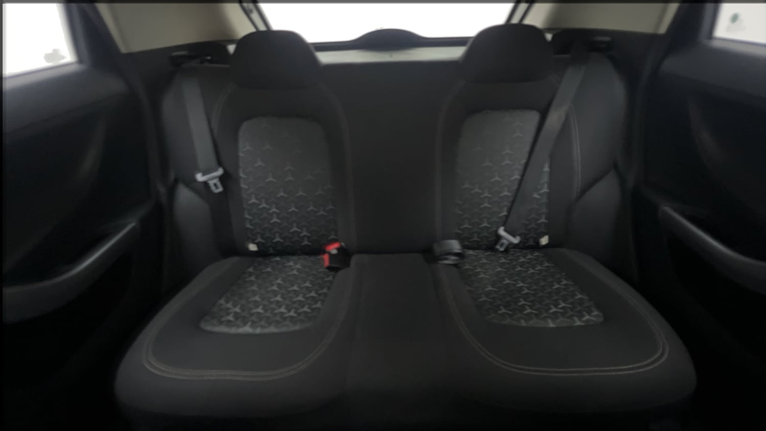 Used 2021 Tata Nexon XM Petrol Manual interior REAR SEAT CONDITION VIEW