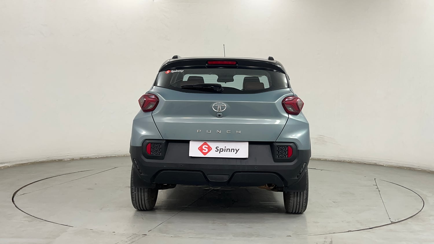 Used 2023 Tata Punch Creative Dual Tone Petrol Manual exterior BACK VIEW