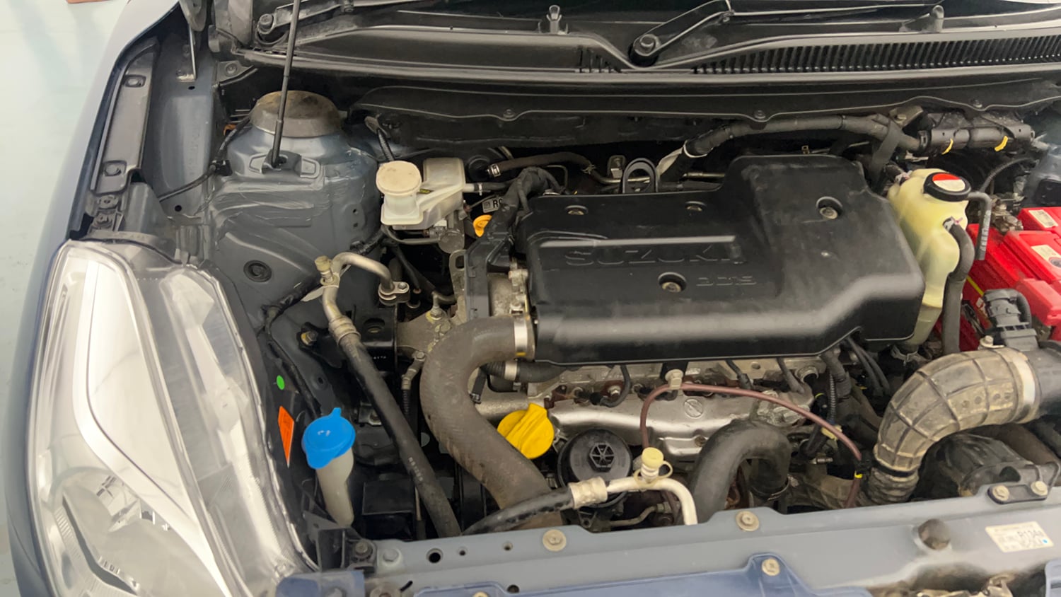 Used 2017 Maruti Suzuki Baleno Delta 1.3 Diesel Manual engine ENGINE RIGHT SIDE VIEW