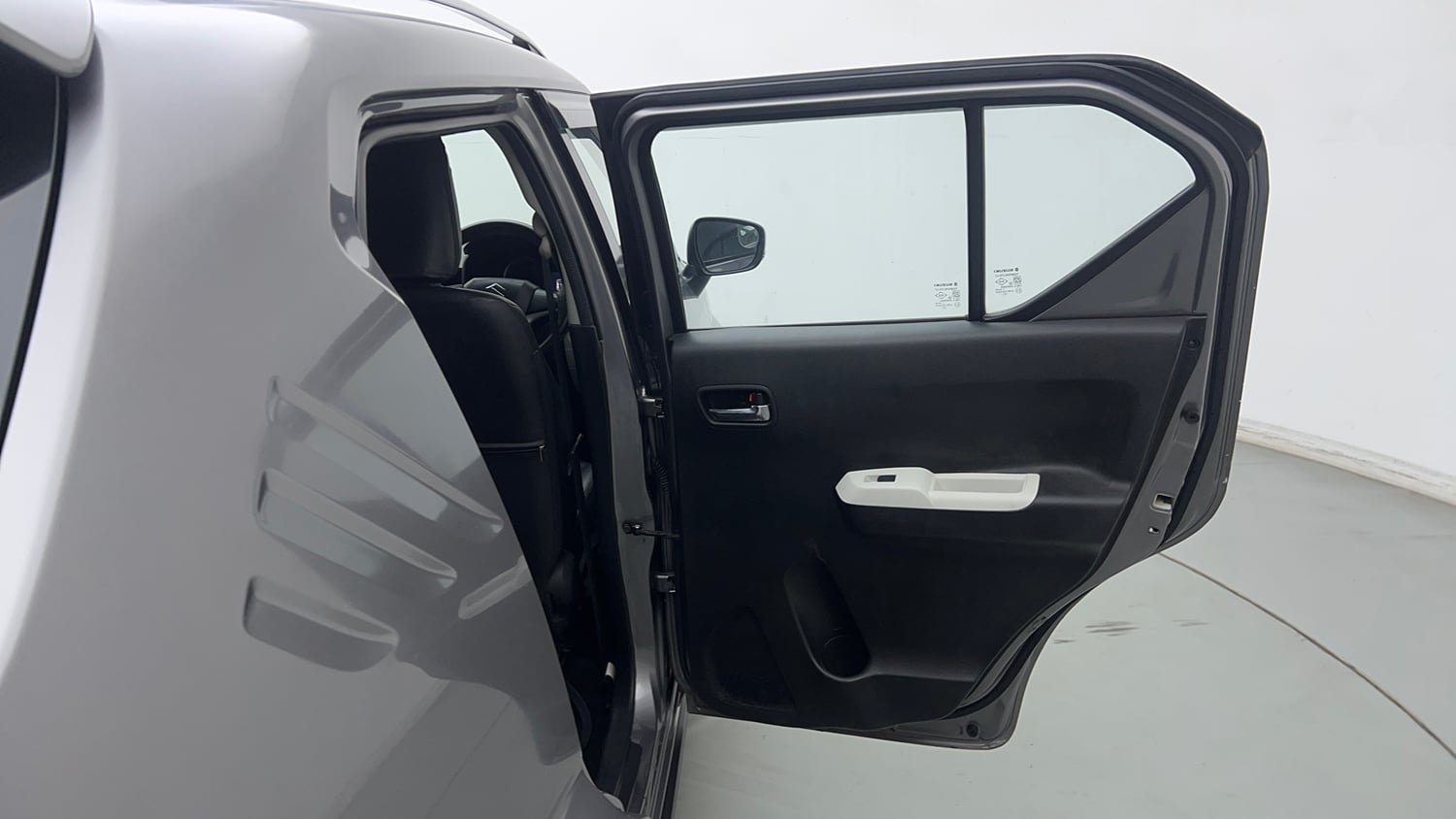 Used 2023 Maruti Suzuki Ignis Alpha 1.2 AMT Petrol Automatic interior RIGHT REAR DOOR OPEN VIEW