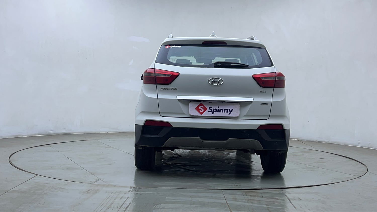 Used 2016 Hyundai Creta 1.6 SX Plus AT Petrol Petrol Automatic exterior BACK VIEW