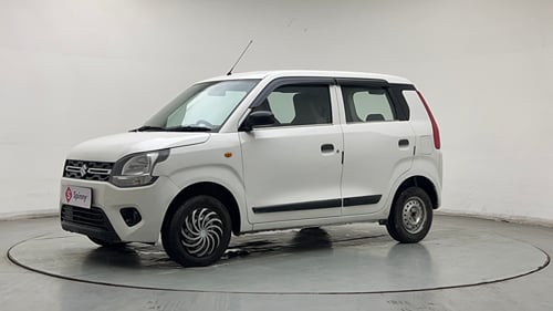 Used 2020 Maruti Suzuki Wagon R 1.0 LXi 1.0 Petrol Manual exterior LEFT FRONT CORNER VIEW