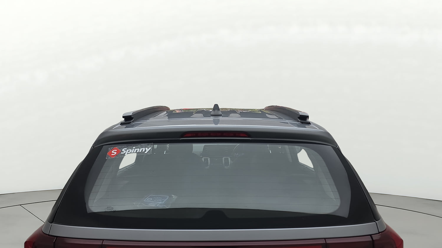 Used 2022 Kia Sonet HTX 1.5 Diesel Manual exterior BACK WINDSHIELD VIEW
