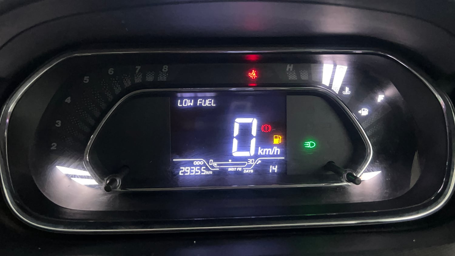 Used 2022 Tata Tigor XZ Plus Petrol Manual interior CLUSTERMETER VIEW