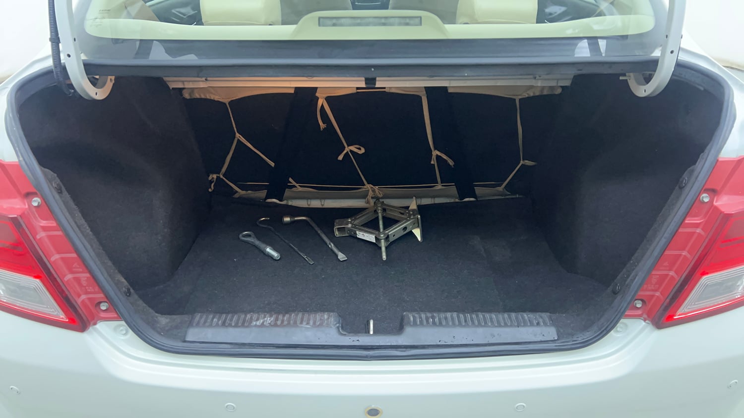 Used 2019 Maruti Suzuki Dzire VXi AMT Petrol Automatic interior DICKY INSIDE VIEW