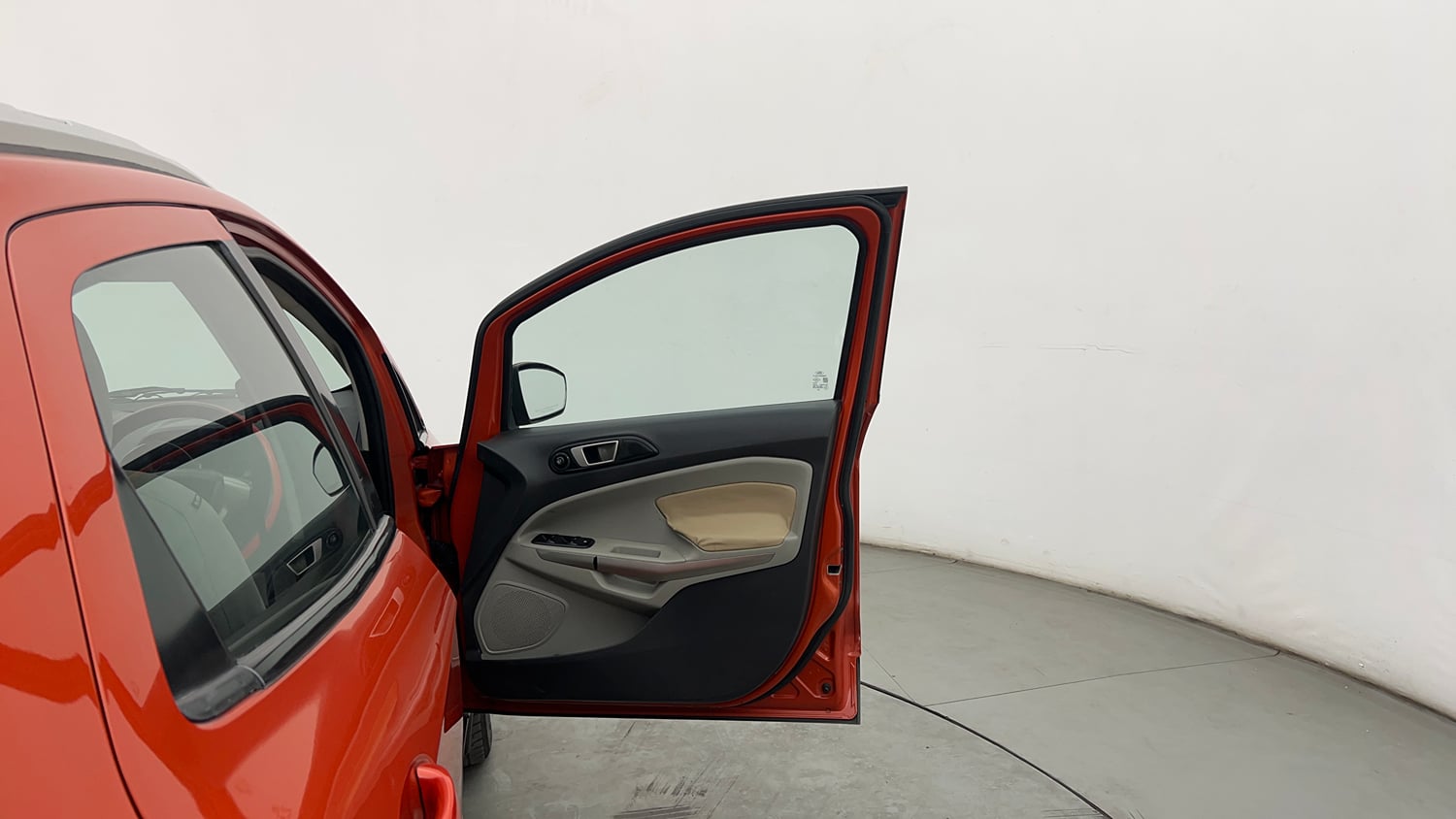 Used 2016 Ford EcoSport Titanium 1.5L Ti-VCT AT Petrol Automatic interior RIGHT FRONT DOOR OPEN VIEW