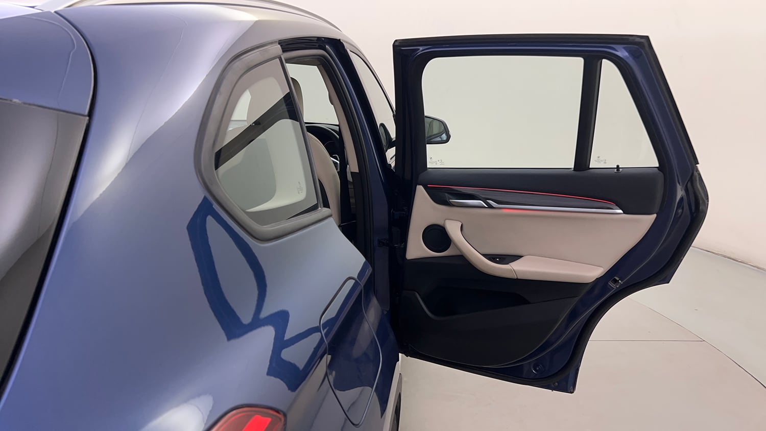 Used 2021 BMW X1 sDrive20d xLine Diesel Automatic interior RIGHT REAR DOOR OPEN VIEW