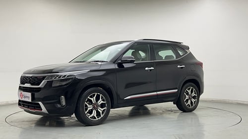 Used 2020 kia Seltos GTX Plus DCT 1.4 Petrol Automatic exterior LEFT FRONT CORNER VIEW