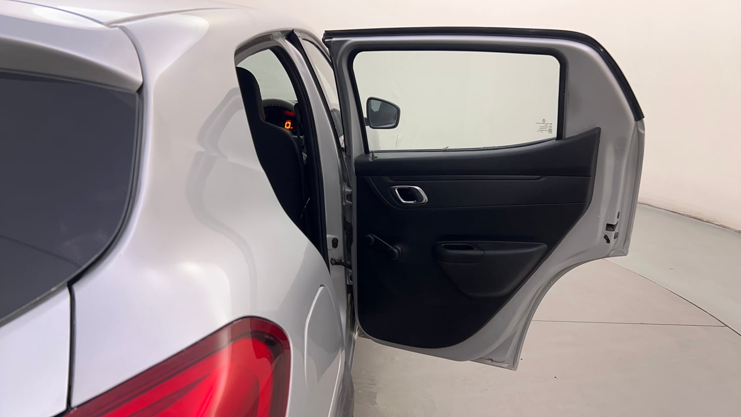 Used 2018 Renault Kwid 1.0 RXT AMT Petrol Automatic interior RIGHT REAR DOOR OPEN VIEW