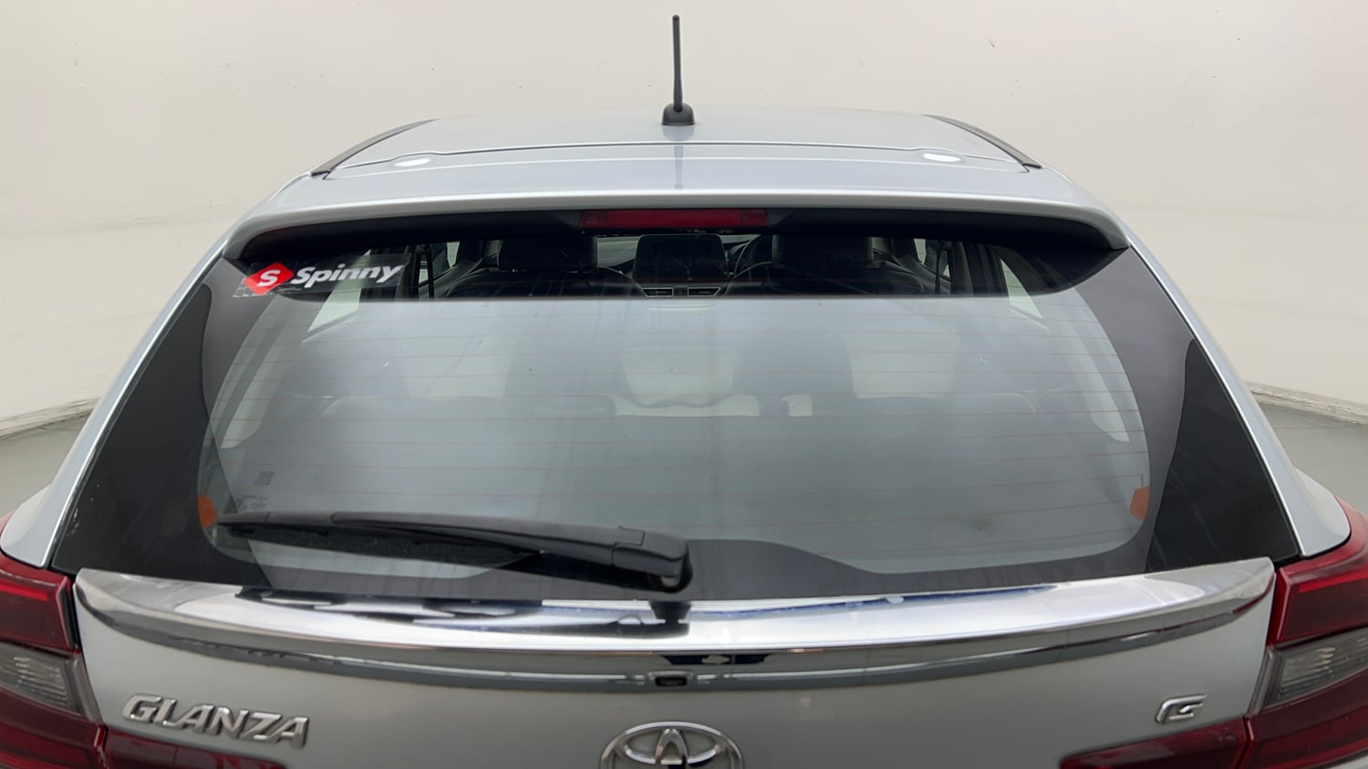 Used 2023 Toyota Glanza G AMT Petrol Automatic exterior BACK WINDSHIELD VIEW