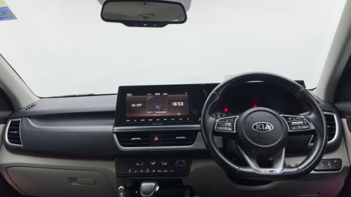 Used 2020 kia Seltos GTX Plus DCT 1.4 Petrol Automatic interior DASHBOARD VIEW