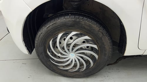 Used 2020 Maruti Suzuki Wagon R 1.0 LXi 1.0 Petrol Manual tyres LEFT FRONT TYRE RIM VIEW