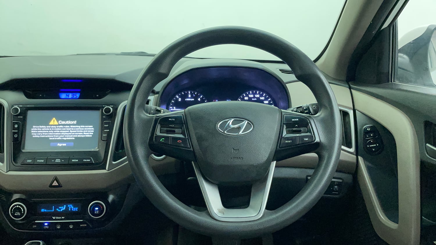 Used 2016 Hyundai Creta 1.6 SX Plus AT Diesel Automatic interior STEERING VIEW