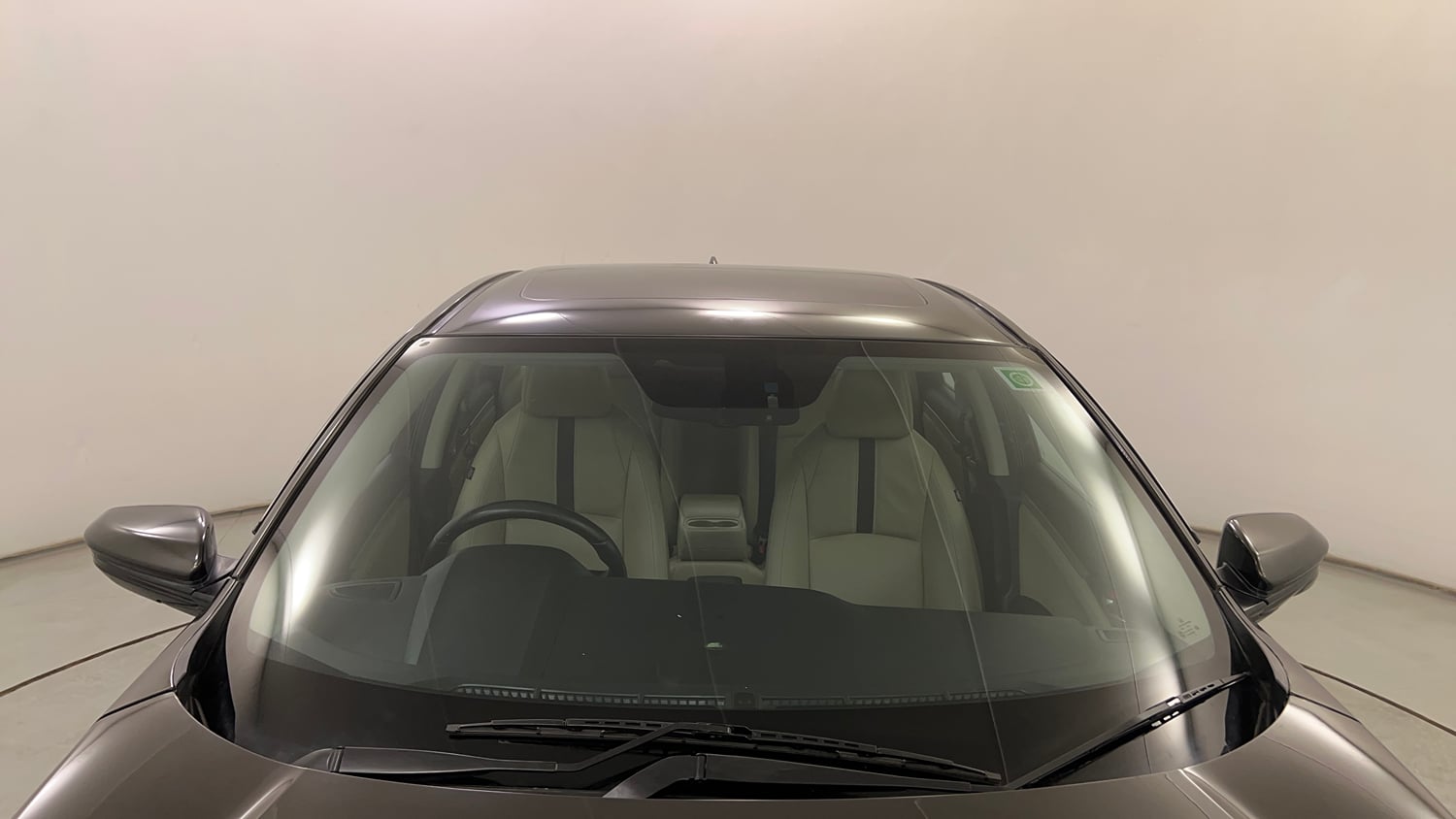 Used 2019 Honda Civic ZX CVT Petrol Petrol Automatic exterior FRONT WINDSHIELD VIEW