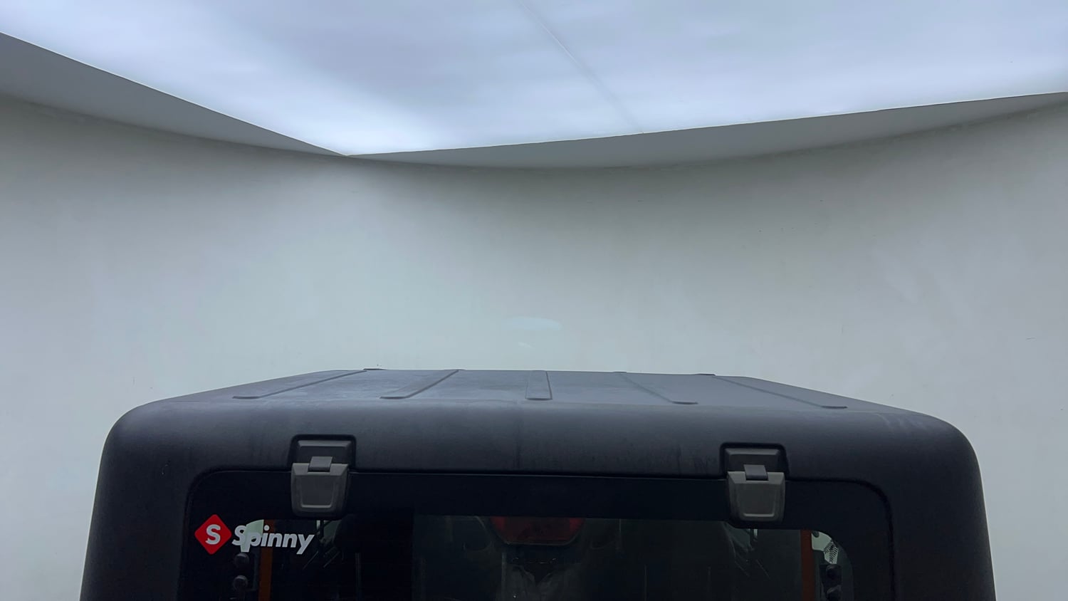 Used 2021 mahindra Thar LX Hard Top Petrol AT 4WD Petrol Automatic exterior EXTERIOR ROOF VIEW