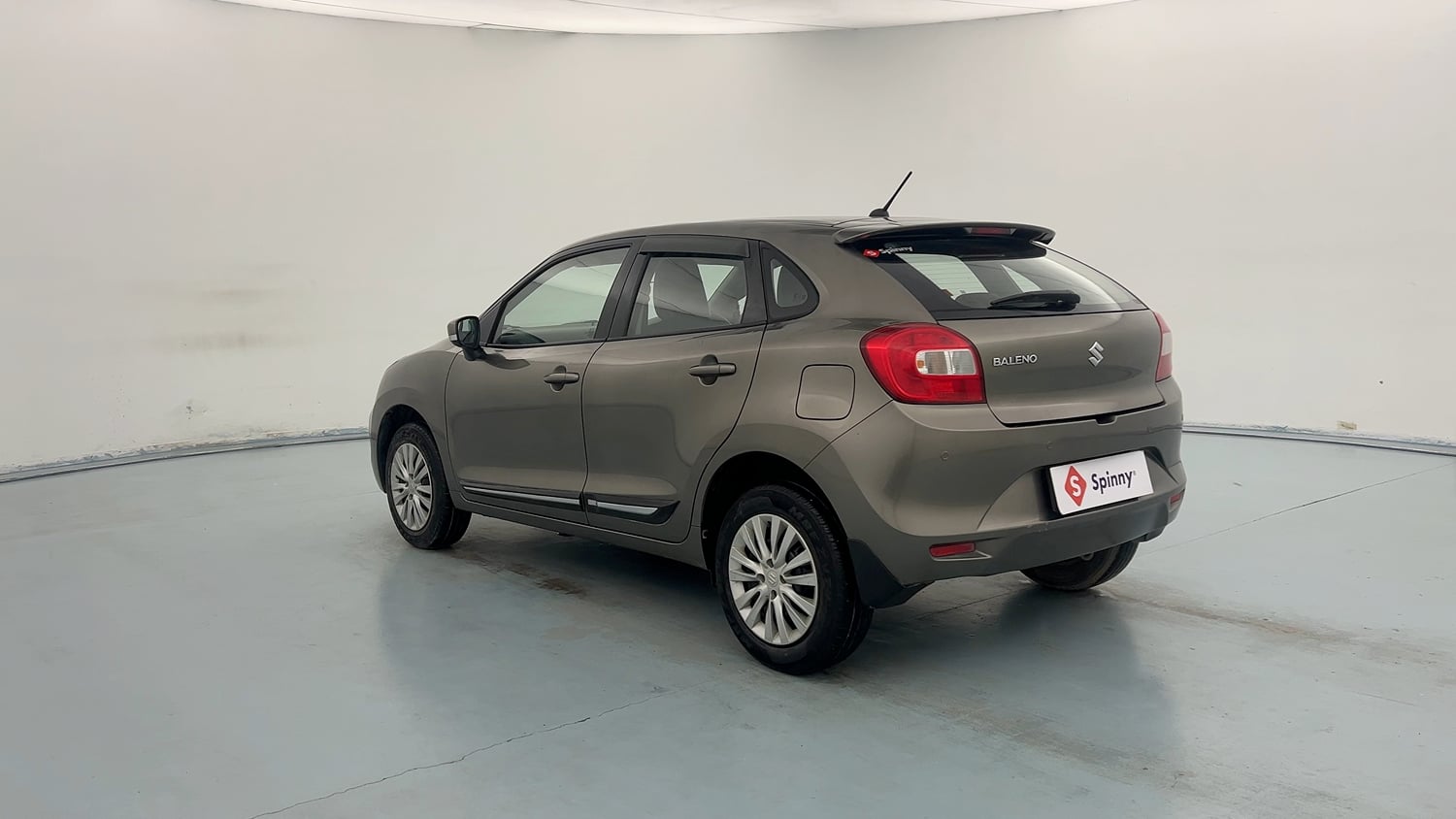 Used 2019 Maruti Suzuki Baleno Delta Petrol Manual exterior LEFT REAR CORNER VIEW