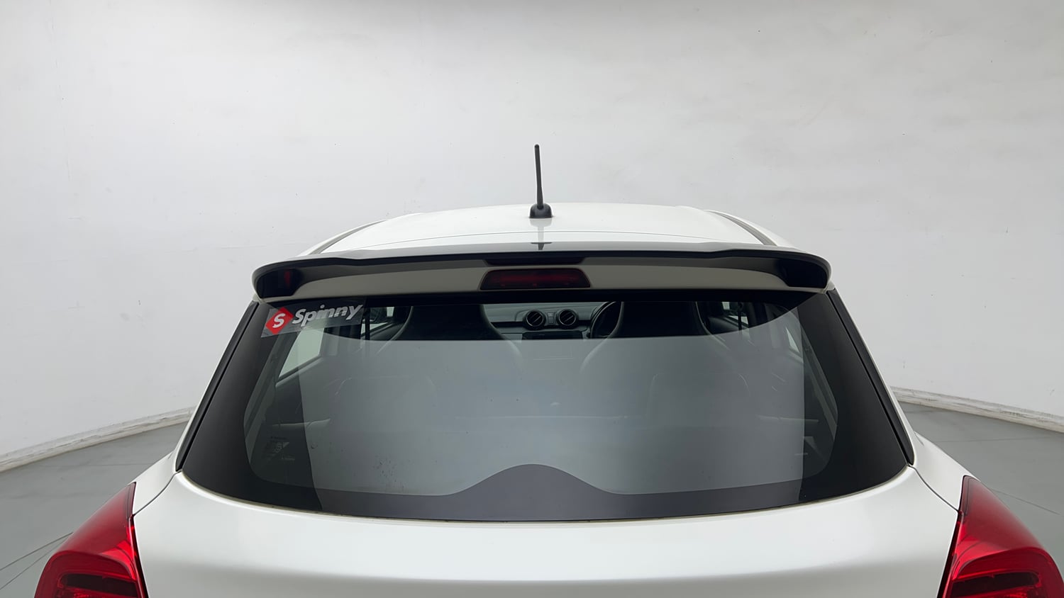 Used 2022 Maruti Suzuki Swift LXi Petrol Manual exterior BACK WINDSHIELD VIEW
