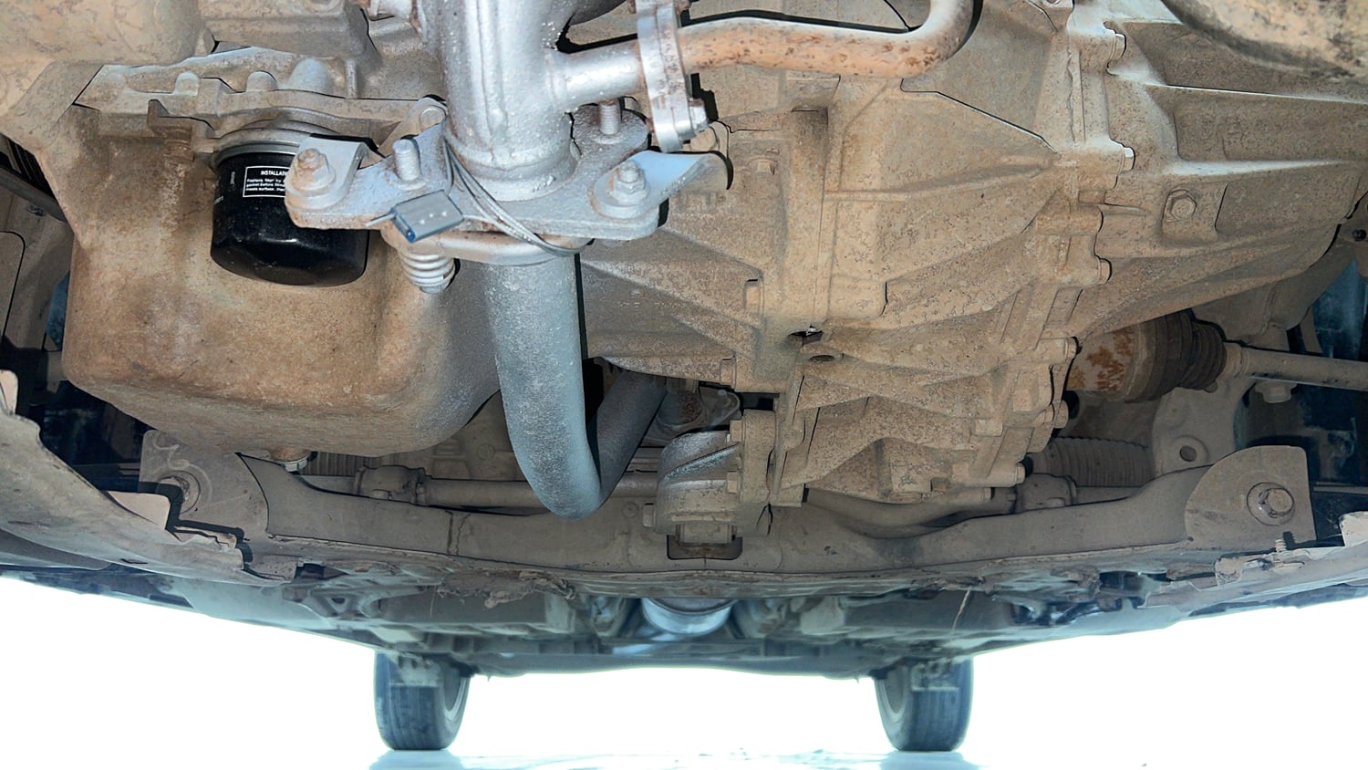 Used 2023 Maruti Suzuki Fronx Delta Plus 1.2L AGS Petrol Automatic extra FRONT LEFT UNDERBODY VIEW