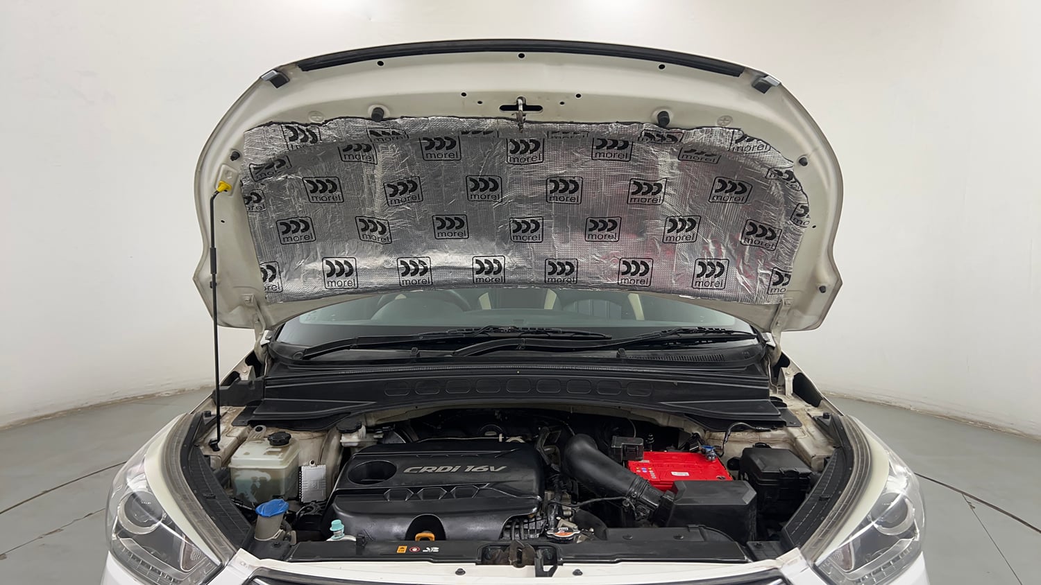 Used 2015 Hyundai Creta 1.6 SX Plus AT Diesel Automatic engine ENGINE & BONNET OPEN FRONT VIEW