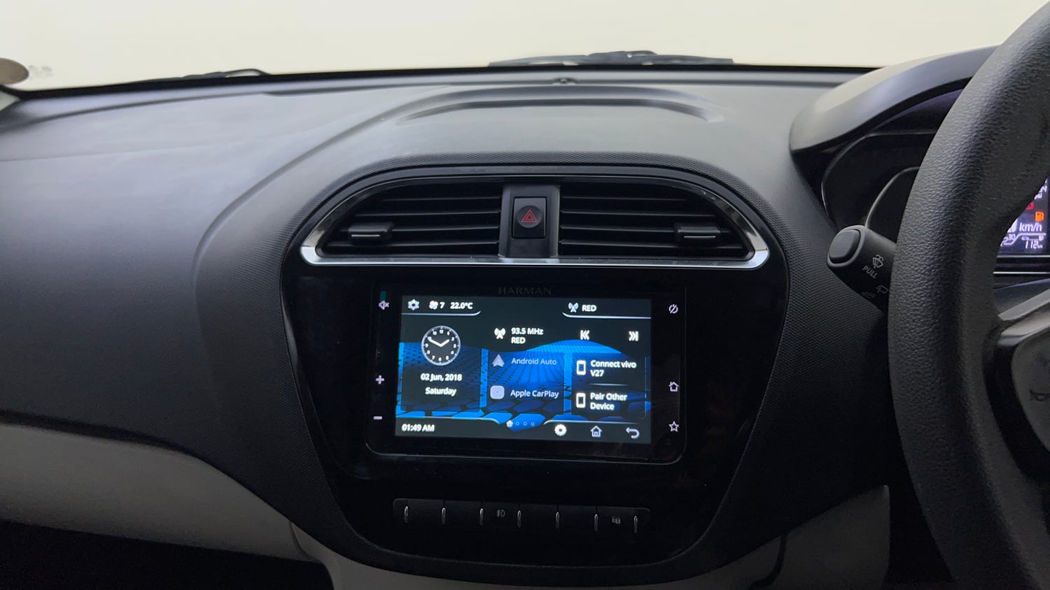 Used 2023 Tata Tiago XZA Plus Petrol Automatic top_features Touch screen infotainment system