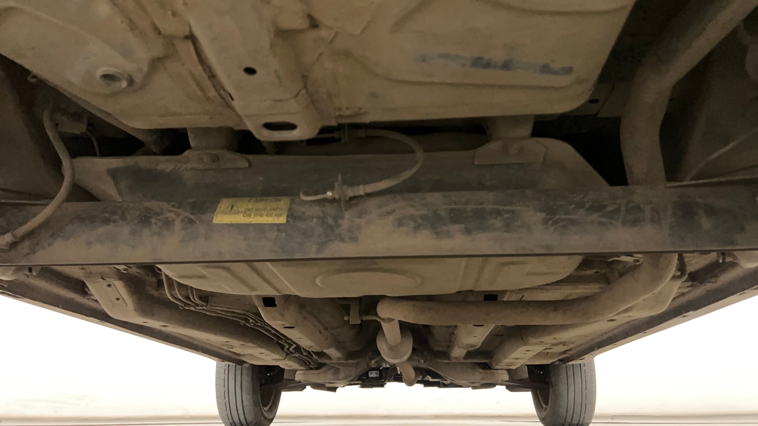Used 2022 Tata Nexon XMA Plus (S) Diesel Diesel Automatic extra REAR UNDERBODY VIEW (TAKEN FROM REAR)