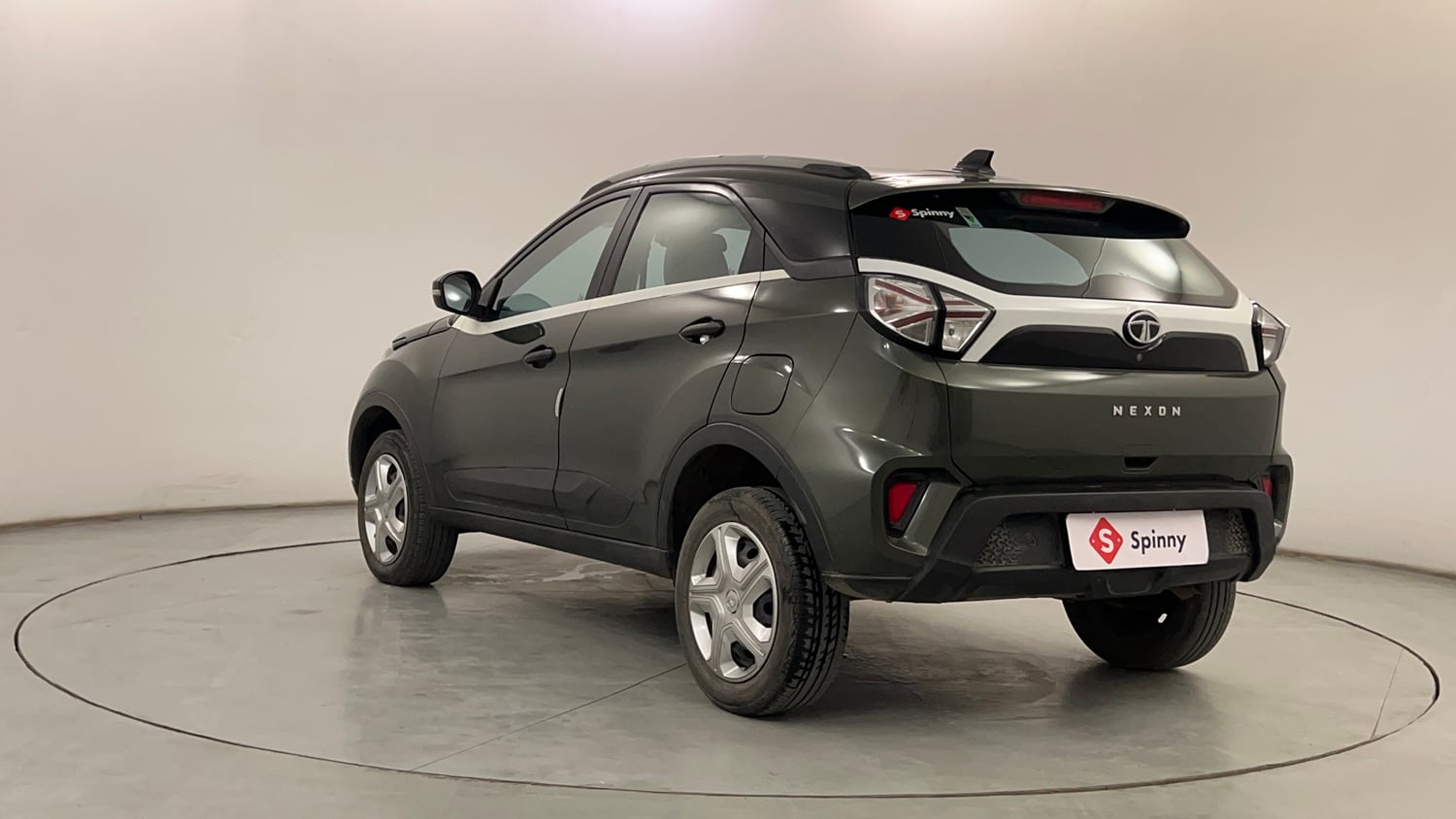 Used 2022 Tata Nexon XMA Plus (S) Diesel Diesel Automatic exterior LEFT REAR CORNER VIEW