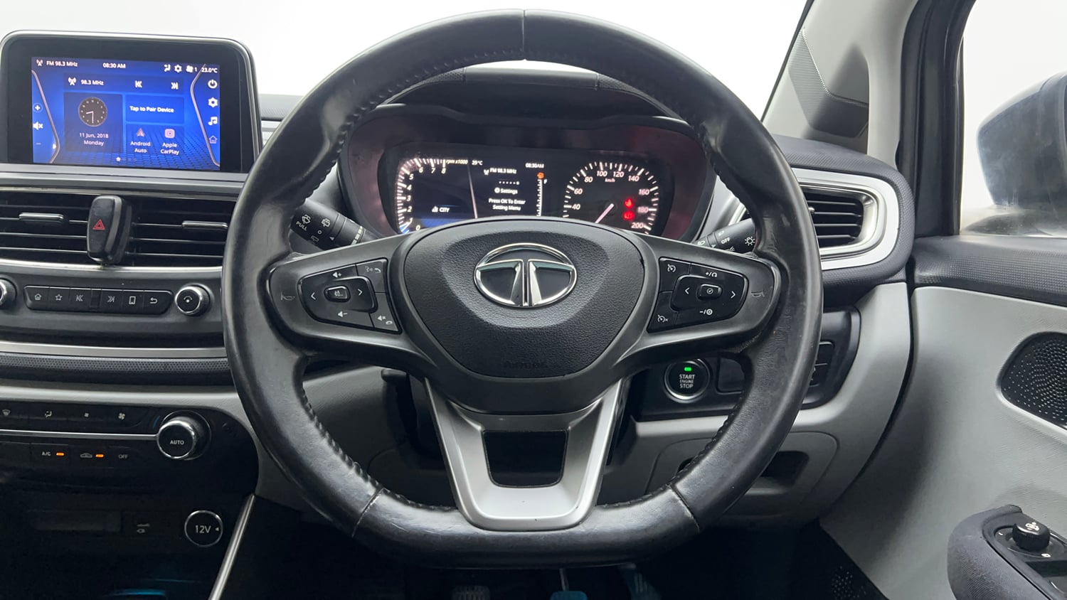Used 2020 Tata Altroz XZ Petrol Petrol Manual interior STEERING VIEW