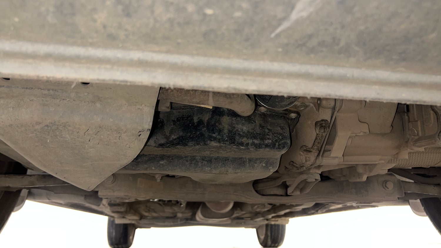 Used 2023 Skoda Slavia Style 1.5L TSI DSG Petrol Automatic extra FRONT LEFT UNDERBODY VIEW
