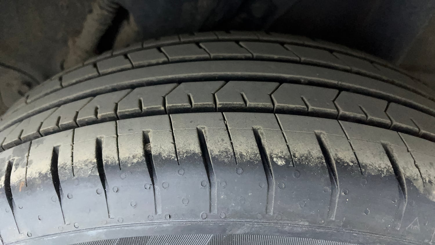 Used 2021 Hyundai Venue S Plus 1.2 Petrol Petrol Manual tyres LEFT REAR TYRE TREAD VIEW