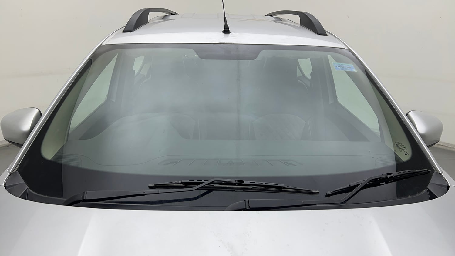 Used 2021 Renault Triber RXZ Petrol Manual exterior FRONT WINDSHIELD VIEW