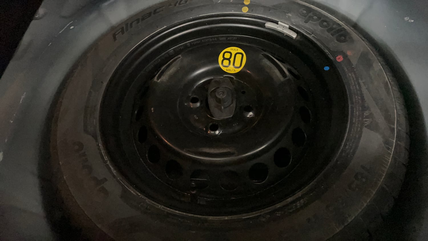 Used 2022 Maruti Suzuki Baleno Alpha MT Petrol Manual tyres SPARE TYRE VIEW