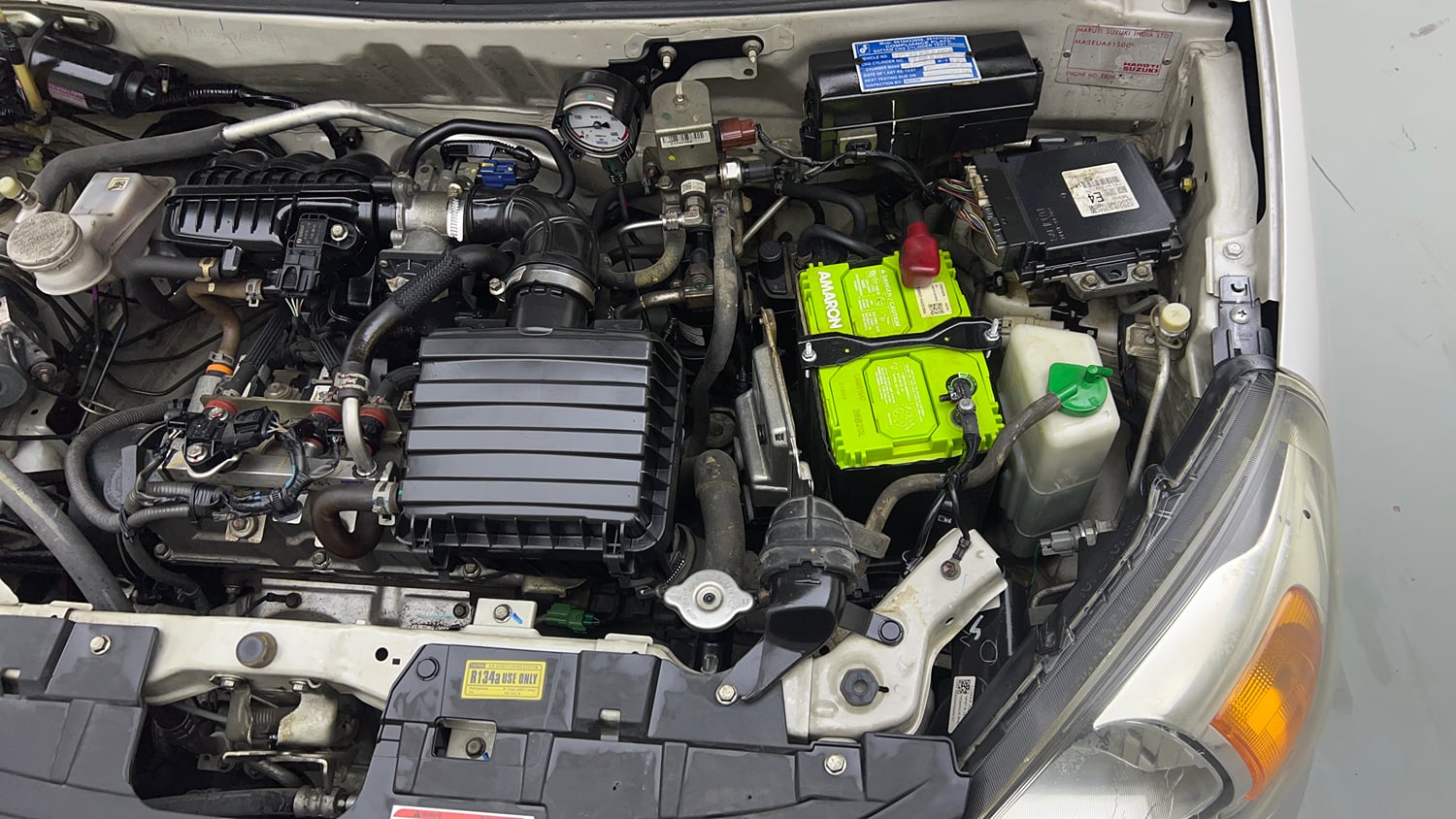Used 2021 Maruti Suzuki Alto 800 LXi (O) CNG Cng Manual engine ENGINE LEFT SIDE VIEW
