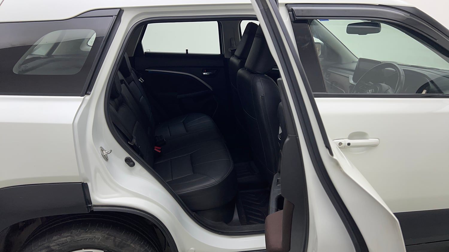 Used 2023 Maruti Suzuki Brezza ZXi Plus AT Petrol Automatic interior RIGHT SIDE REAR DOOR CABIN VIEW