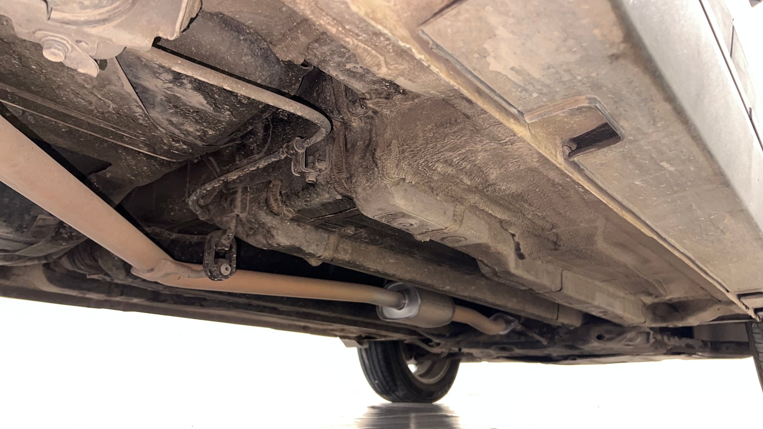 Used 2017 Hyundai Creta 1.6 SX Plus AT Petrol Petrol Automatic extra REAR RIGHT UNDERBODY VIEW