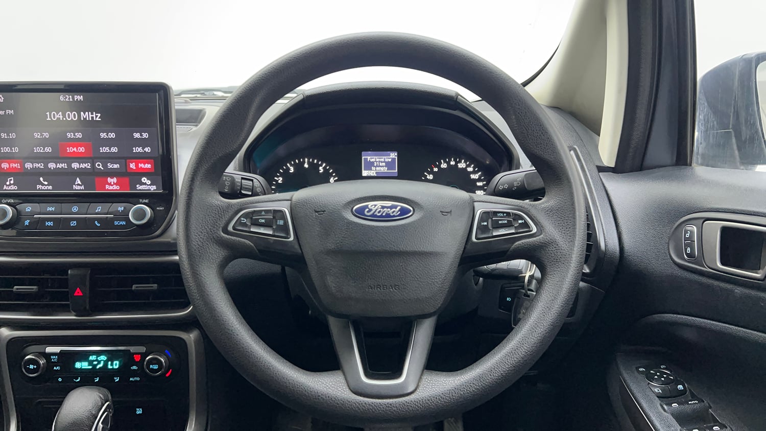 Used 2018 Ford EcoSport Trend + 1.5L Ti-VCT AT Petrol Automatic interior STEERING VIEW