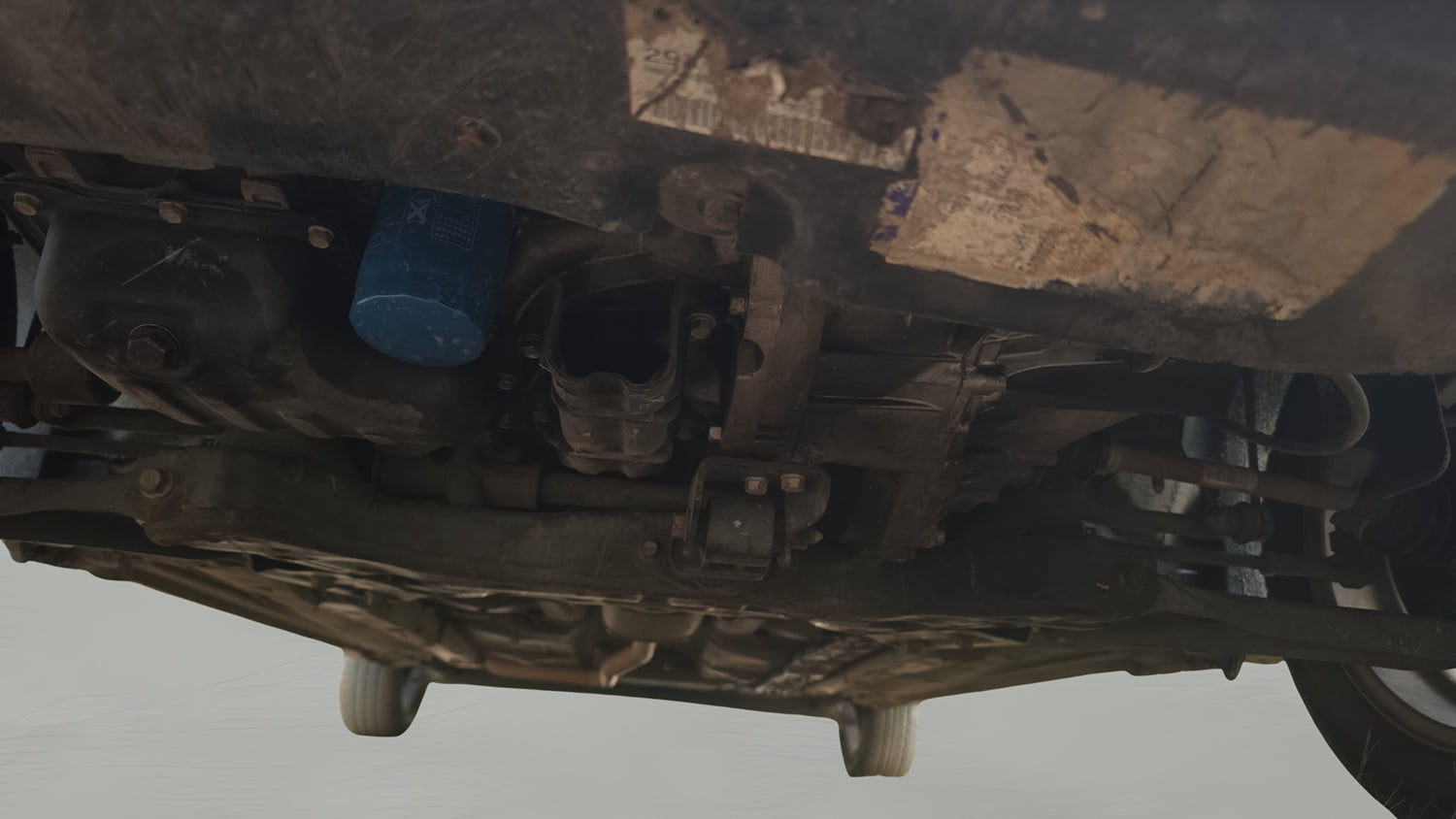 Used 2015 Hyundai Grand i10 Asta 1.2 Kappa VTVT Petrol Manual extra FRONT LEFT UNDERBODY VIEW