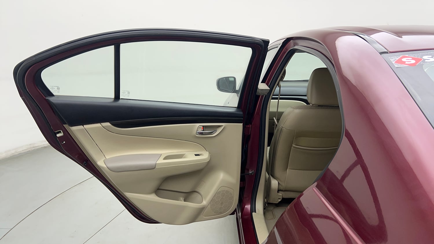 Used 2015 Maruti Suzuki Ciaz ZXi  AT Petrol Automatic interior LEFT REAR DOOR OPEN VIEW