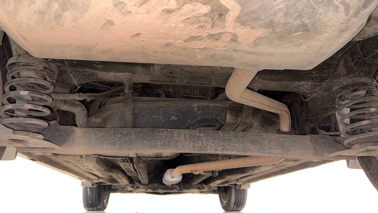 Used 2017 Hyundai Creta 1.6 SX Plus AT Petrol Petrol Automatic extra REAR UNDERBODY VIEW (TAKEN FROM REAR)
