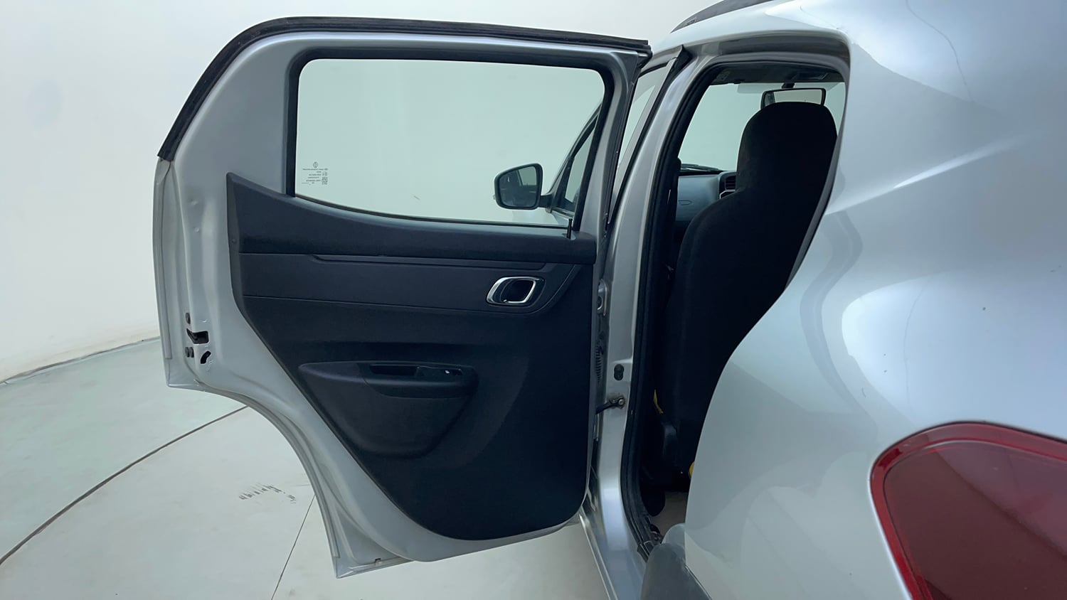 Used 2024 Renault Kwid CLIMBER AMT Petrol Automatic interior LEFT REAR DOOR OPEN VIEW