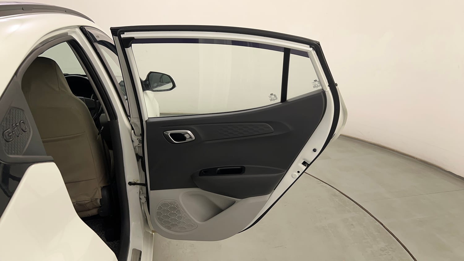 Used 2021 Hyundai Grand i10 Nios Sportz 1.2 Kappa VTVT CNG Cng Manual interior RIGHT REAR DOOR OPEN VIEW