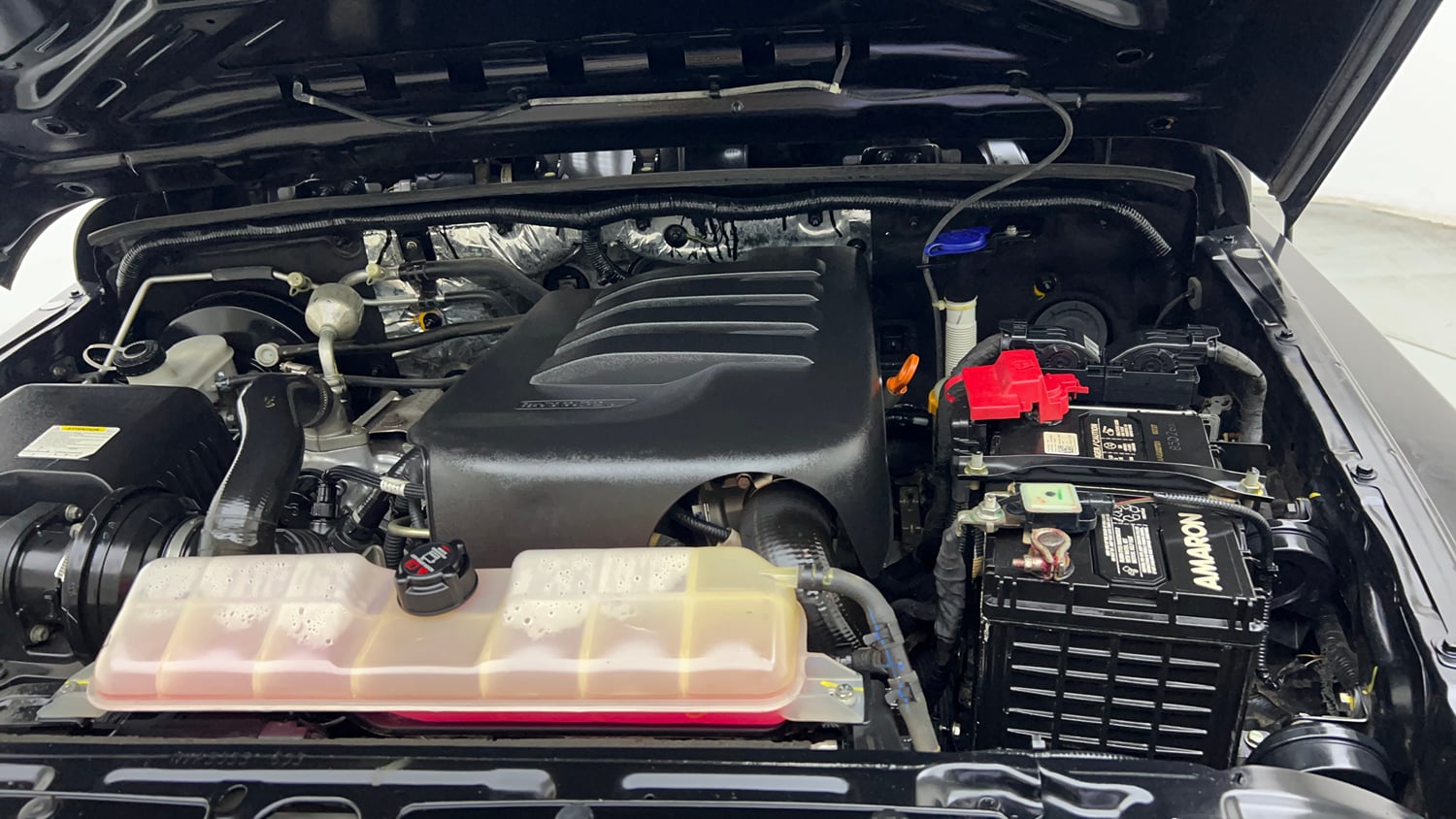 Used 2023 Mahindra Thar LX Hard Top Petrol MT 4WD Petrol Manual engine ENGINE LEFT SIDE VIEW