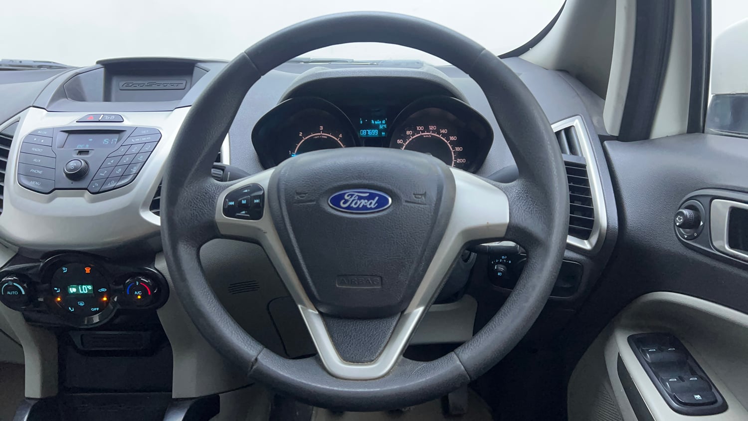 Used 2017 Ford EcoSport Trend+ 1.5L TDCi Diesel Manual interior STEERING VIEW